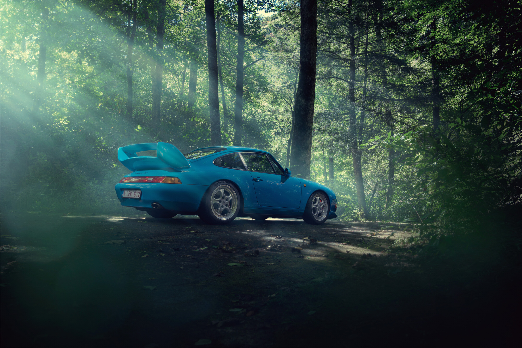 Riviera Blue Porsche 993 Carrera RS