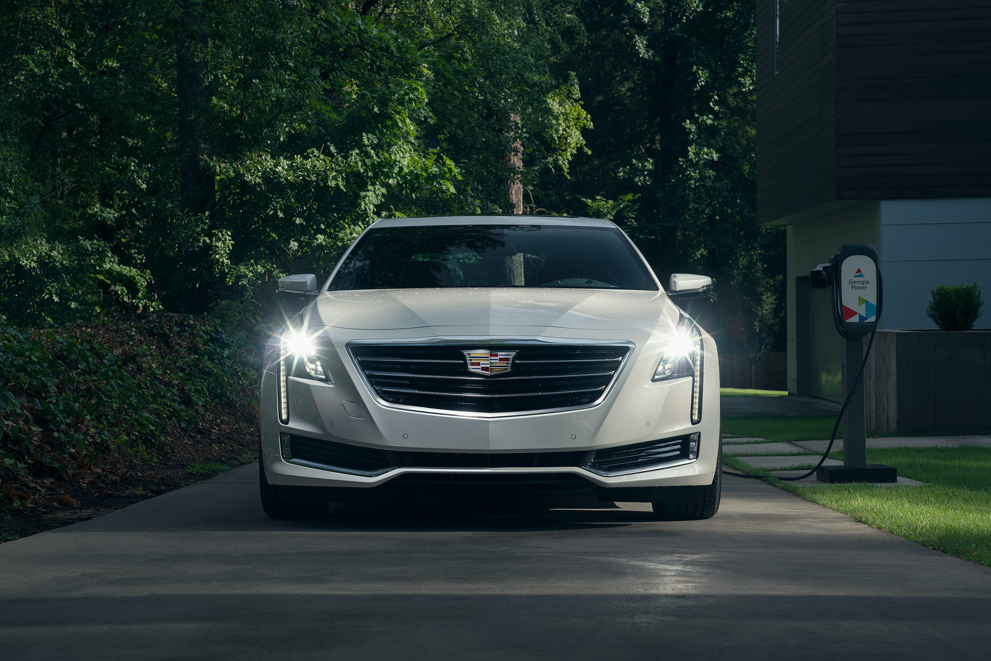 Cadillac CT6 Electric commercial photography
