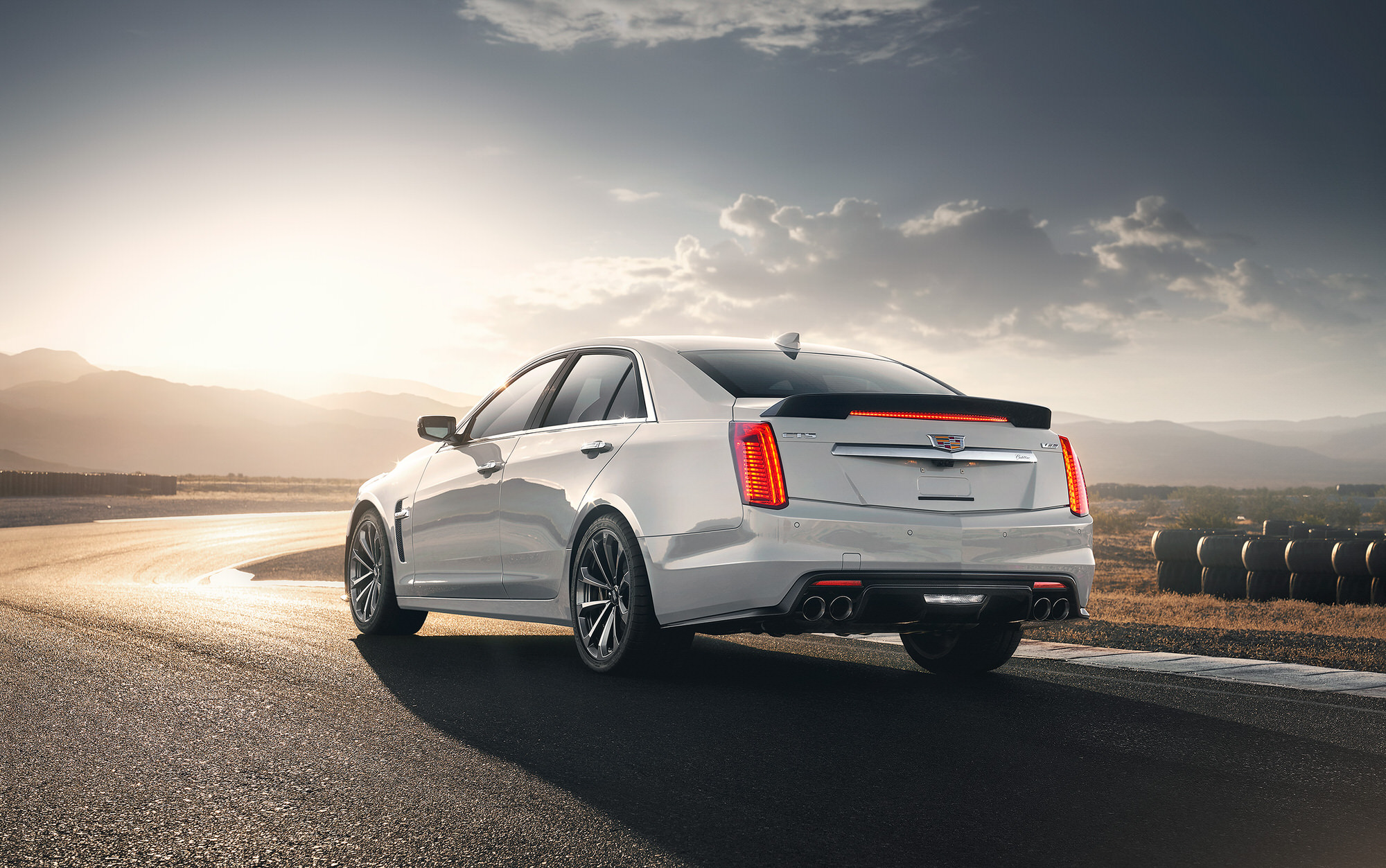 Cadillac CTS-V commercial photography