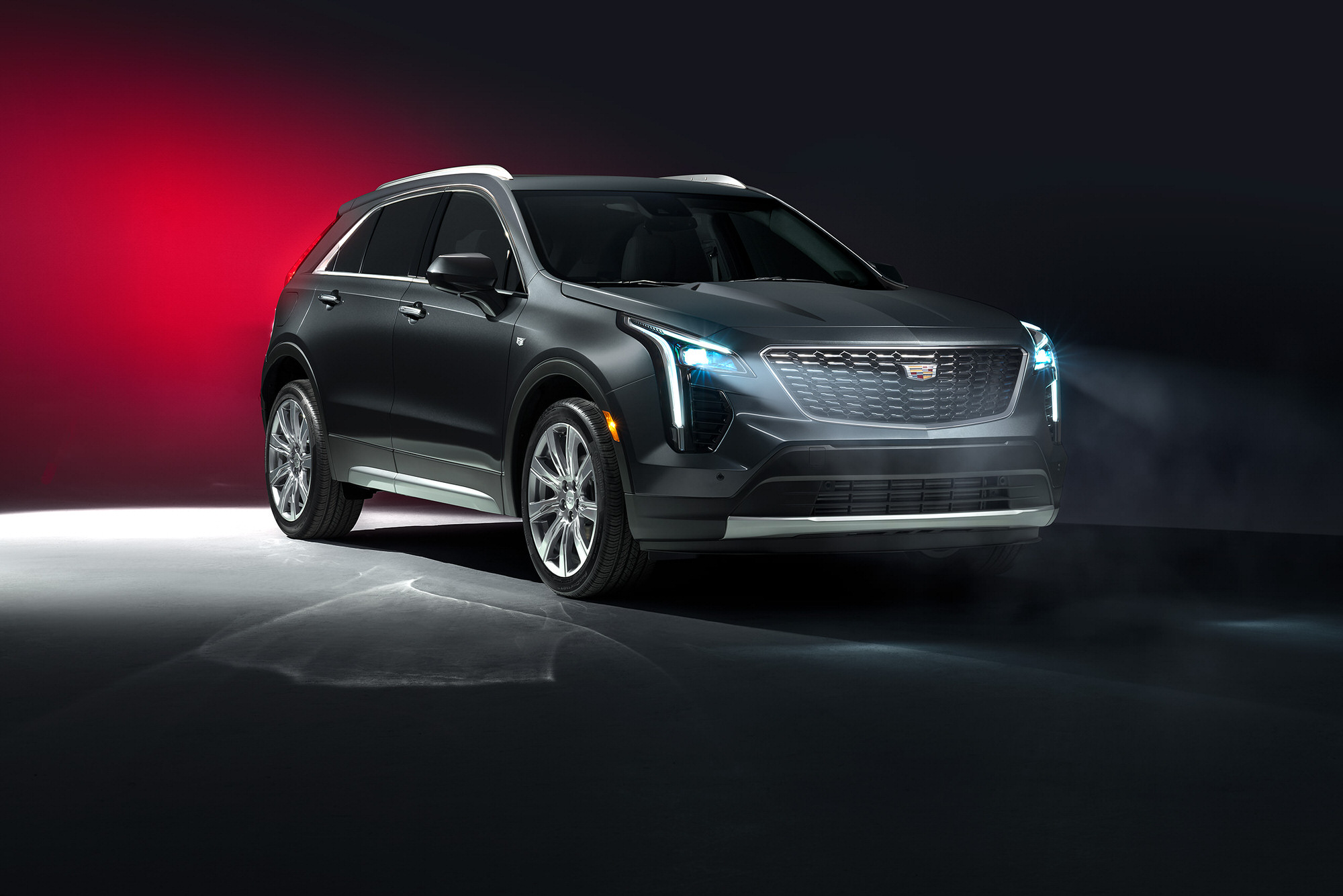 Cadillac XT4 commercial studio photography