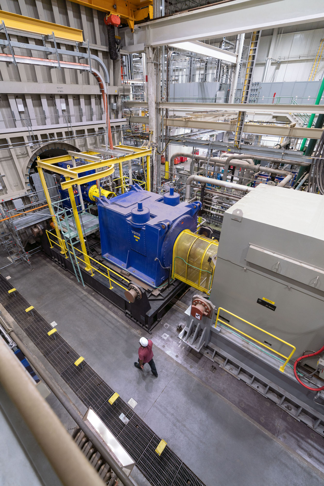General Electric Gas Turbine testing facility in Greenville, South Carolina