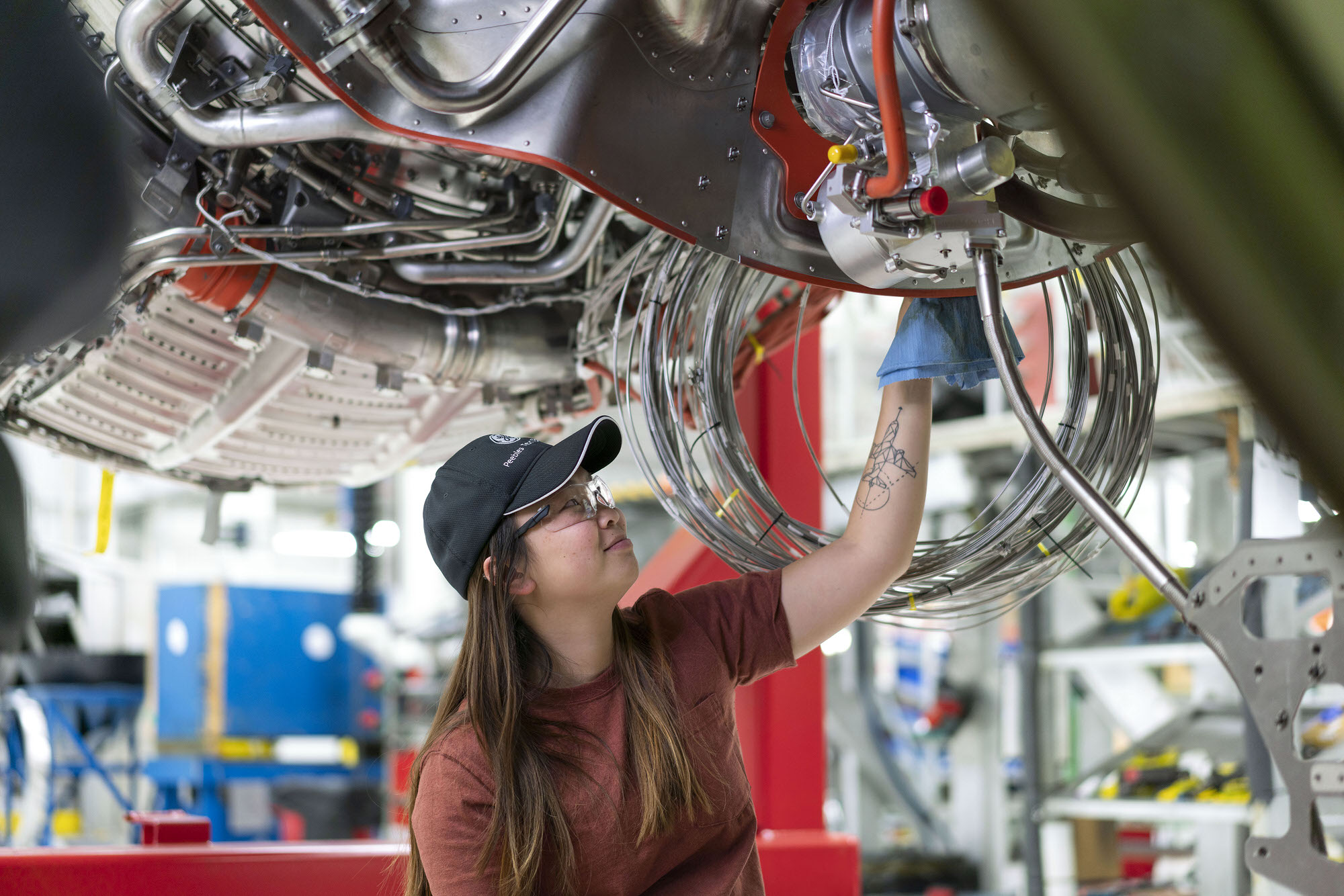 GE9X General Electric Aviation photography in Cincinnati, OH