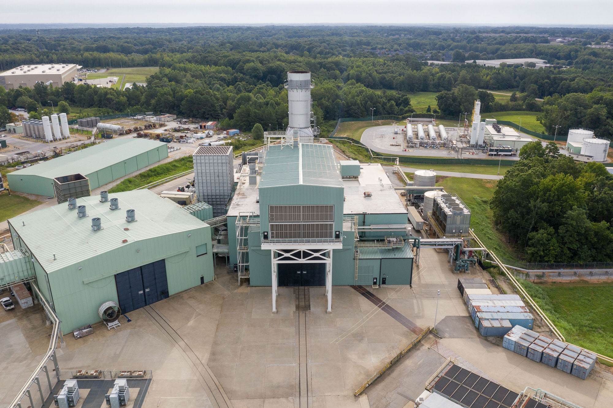 General Electric Gas Turbine testing facility in Greenville, South Carolina
