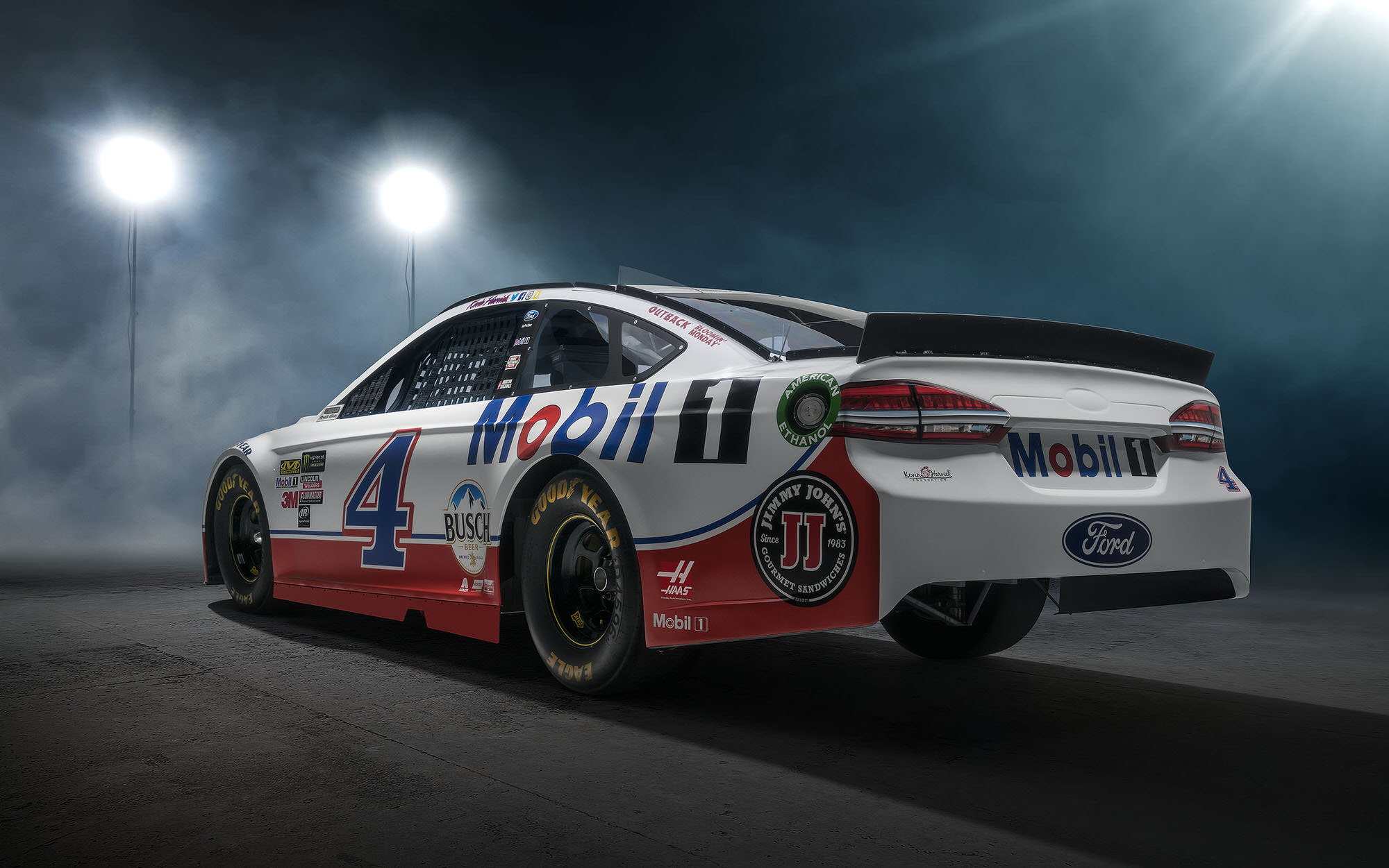 Kevin Harvick Mobil 1 NASCAR commercial photography
