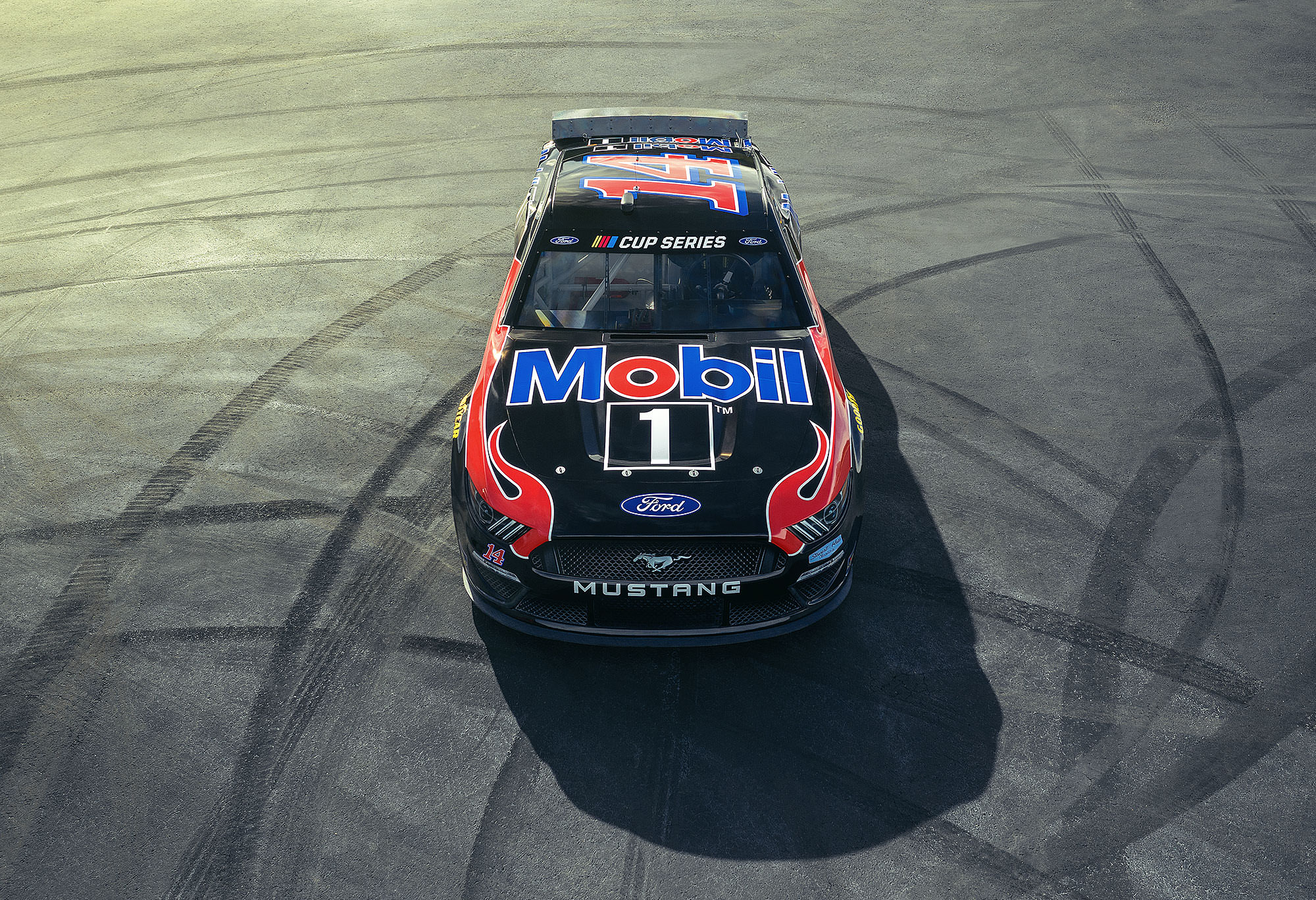 Mobil 1 NASCAR Ford Mustang Clint Bowyer commercial photography