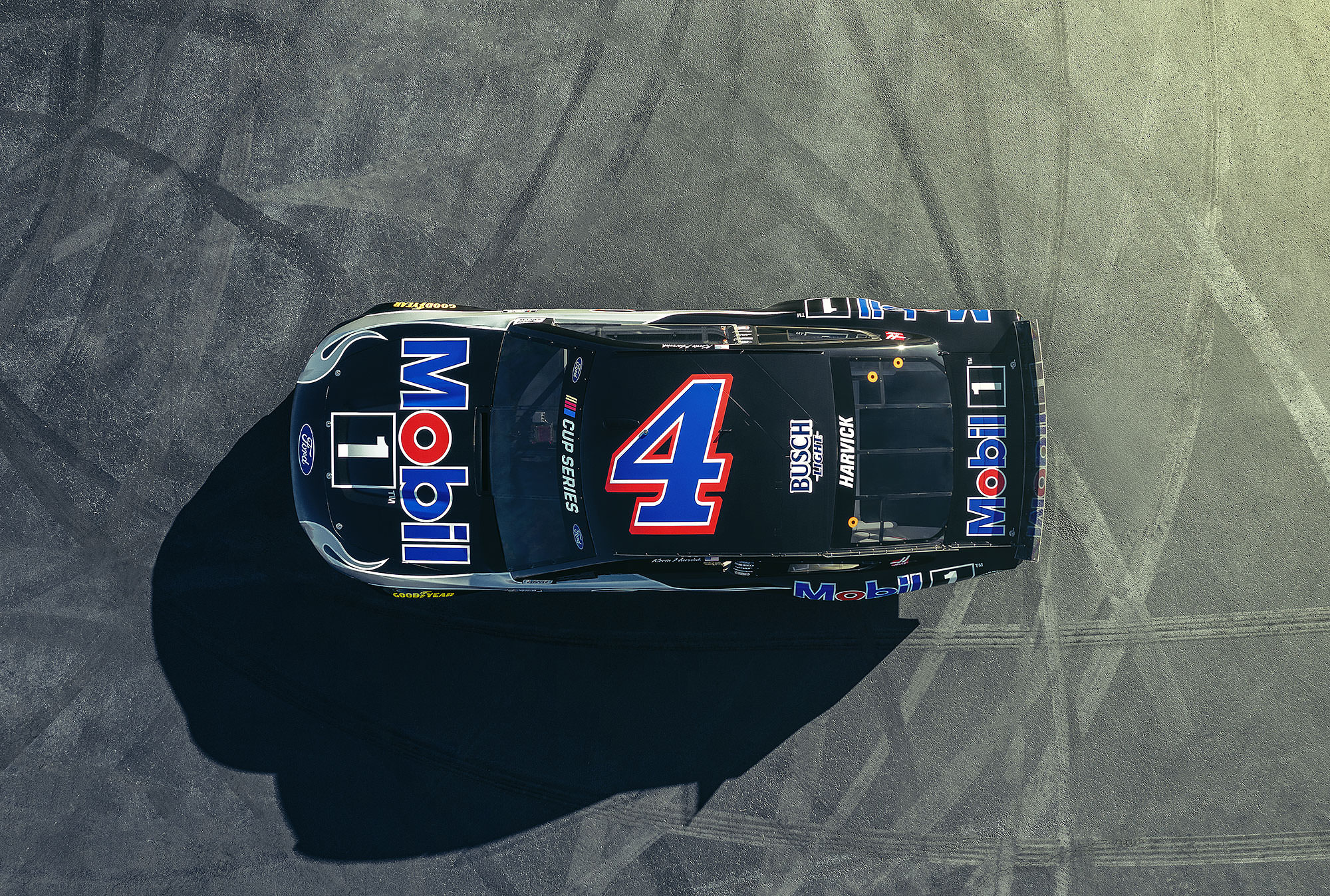Mobil 1 NASCAR Ford Mustang Clint Bowyer commercial photography