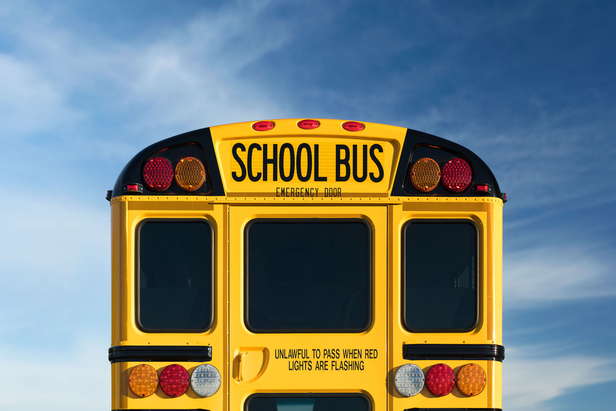 Navistar IC School Bus commercial photography
