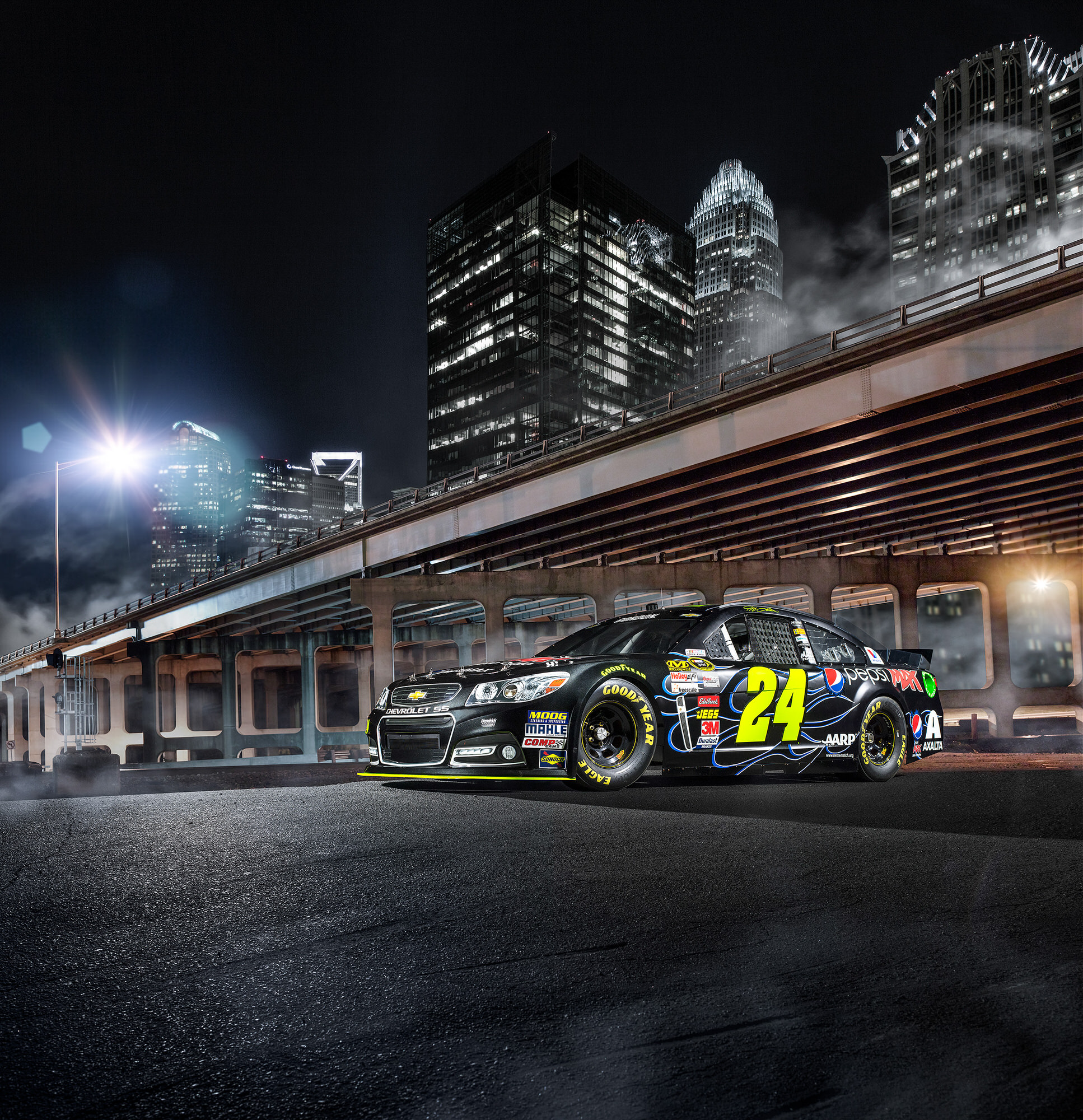 Jeff Gordon Pepsi Max NASCAR commercial advertising photography