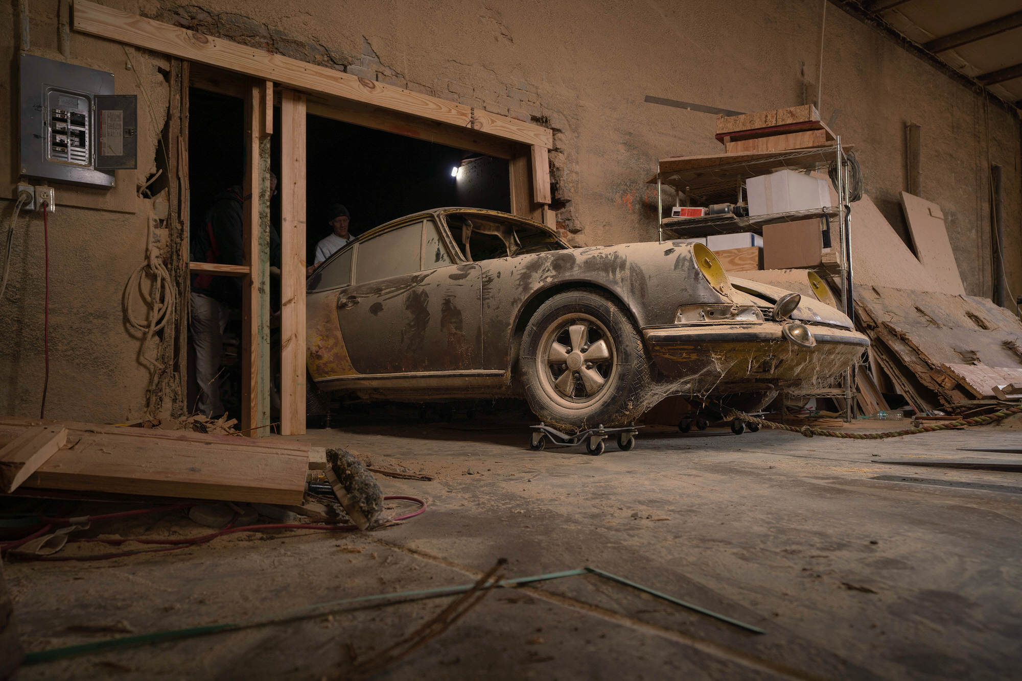 Peter Gregg Porsche 911 barn find